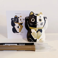 Load image into Gallery viewer, Lucky Cat 招き猫 - Hands Up (Plain version)