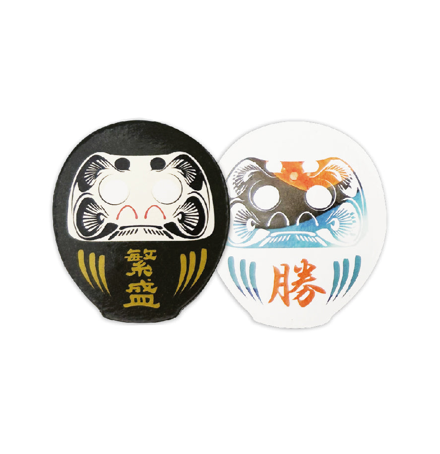 Daruma Magnet 達摩 (商売繁盛 + 勝つ、目標達成) – Hitori Sekiya