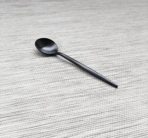 Charcoal Black Matte Cutlery Set of 4