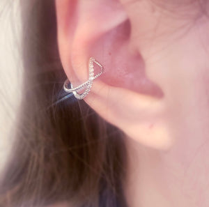 PromiXeDia EarCuff - Silver