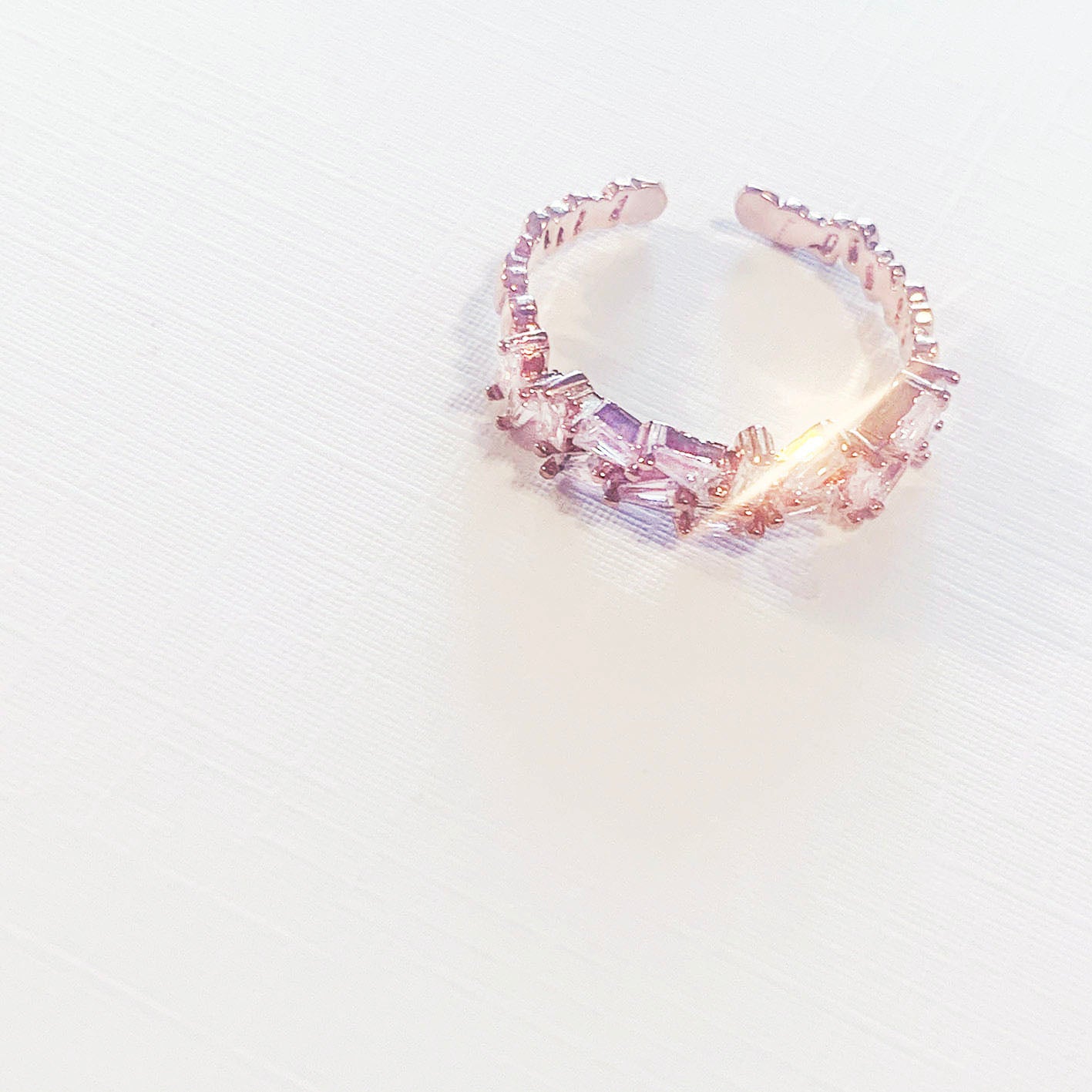 Rum Dia EarCuff x Ring - Rose Gold